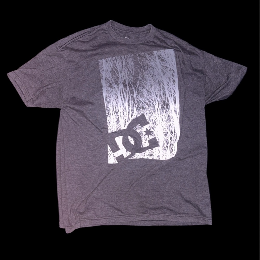 DC Men's Charcoal Graphic Tee